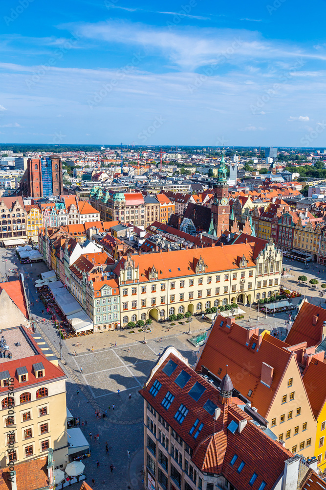 Fototapeta premium Market Square in Wroclaw