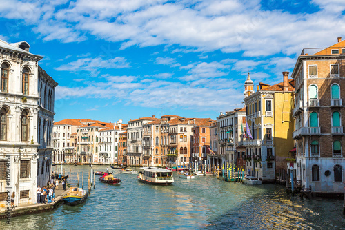 Canal Grande in Venice  Italy