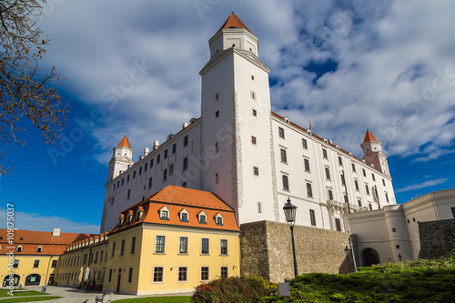 Medieval castle in Bratislava, Slovakia