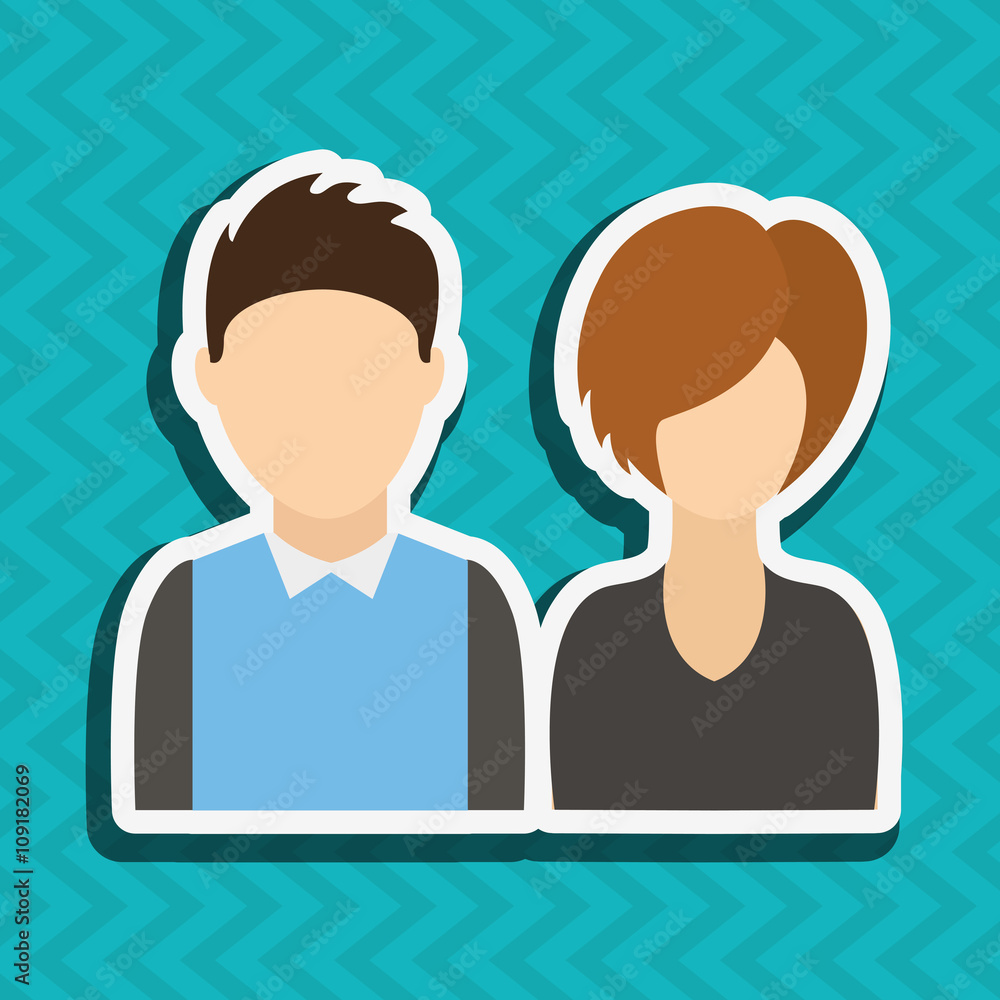 avatar person design avatar person design