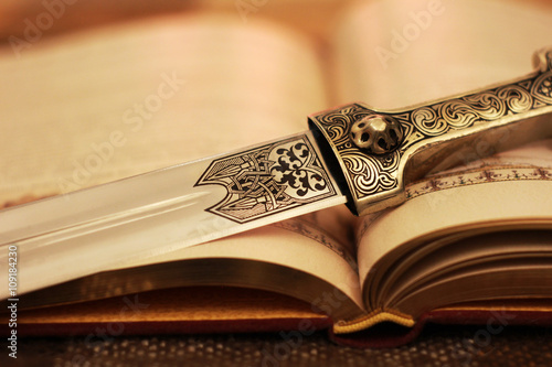 book and dagger