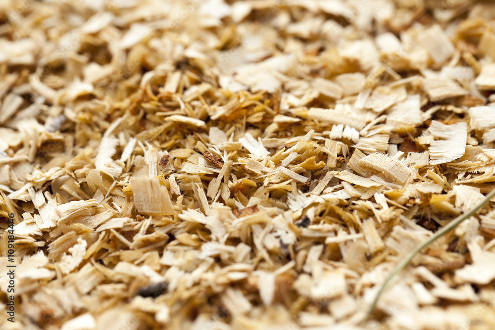sawdust close up sawdust close up
