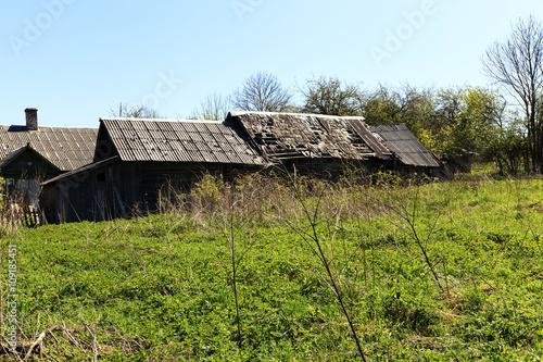 abandoned house , Belarus.
