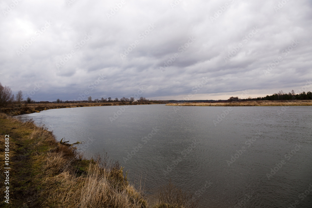 Lake in autumn  