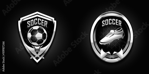 soccer chrome emblems