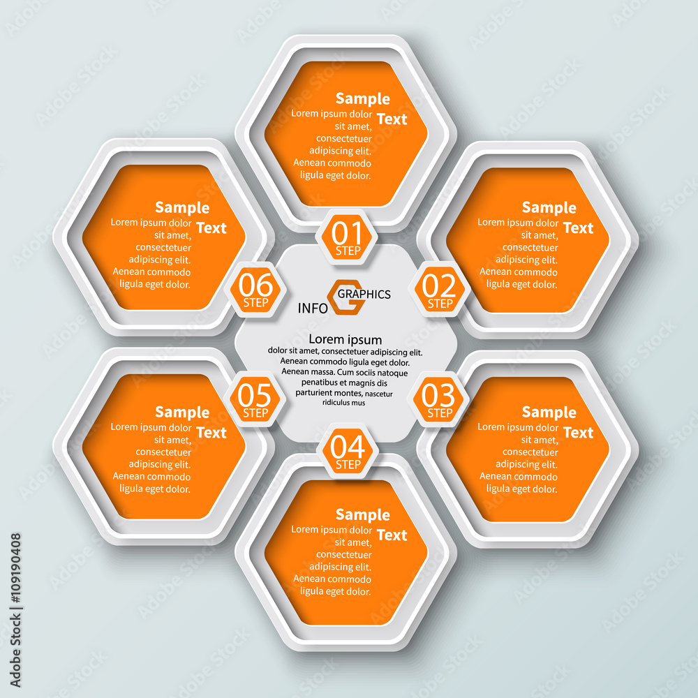 Abstract 3D Paper Infographics Abstract 3D Paper Infographics
