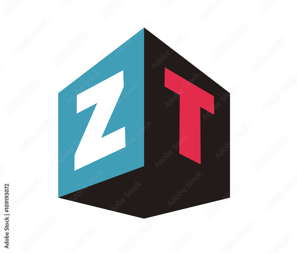 ZT Initial Logo for your startup venture ZT Initial Logo for your startup venture