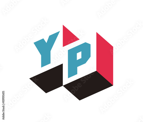 YP Initial Logo for your startup venture