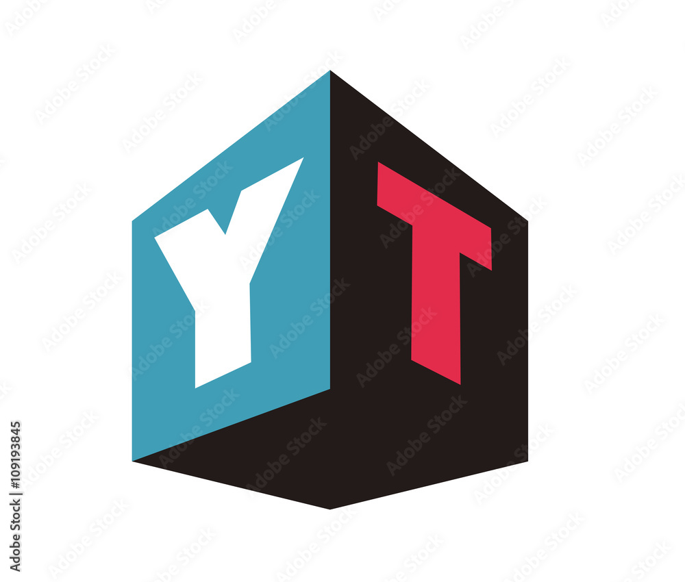 YT Initial Logo for your startup venture YT Initial Logo for your startup venture