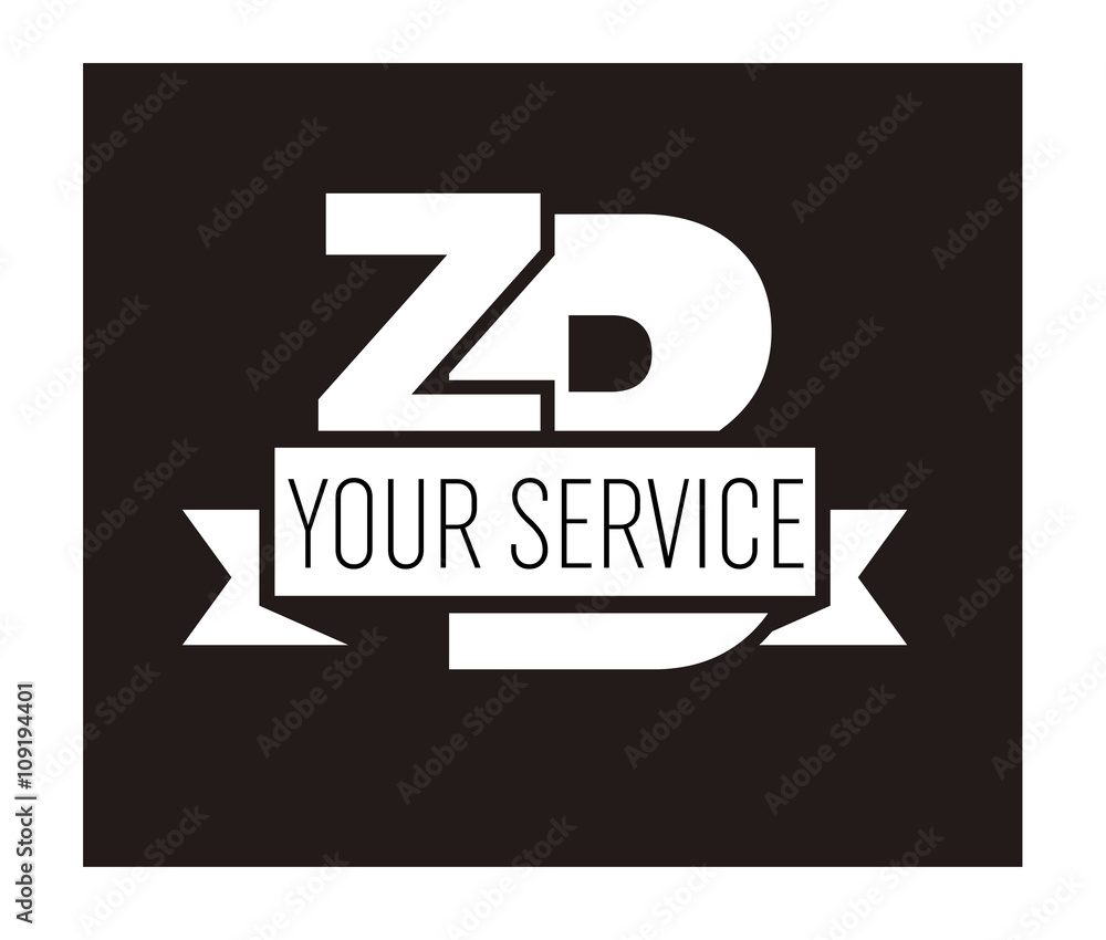 ZB Initial Logo for your startup venture