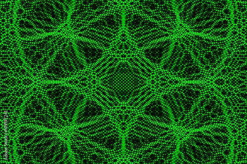 background of a green pattern