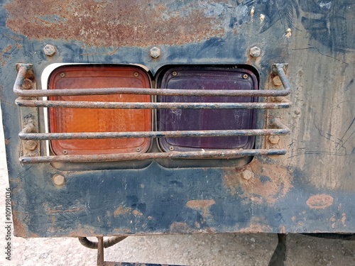 Vintage Truck Rear light.