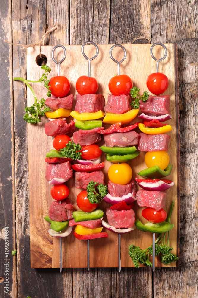 raw beef,barbecue raw beef,barbecue