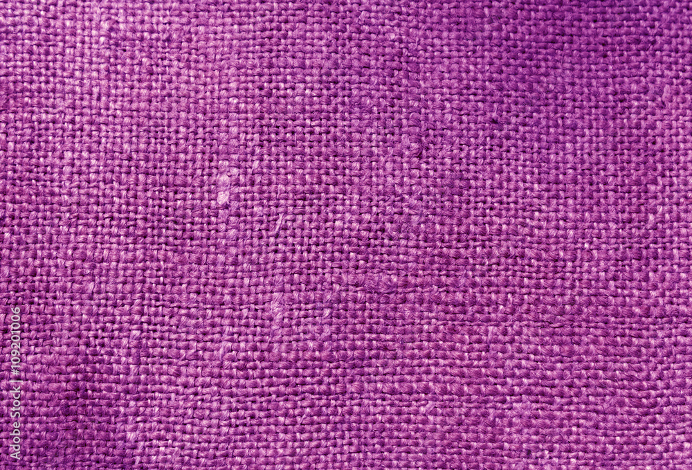 Fototapeta premium Purple textile sack texture