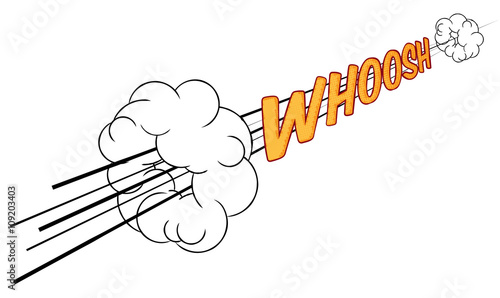 Cartoon Comic Book Whoosh Fast Sound Effect