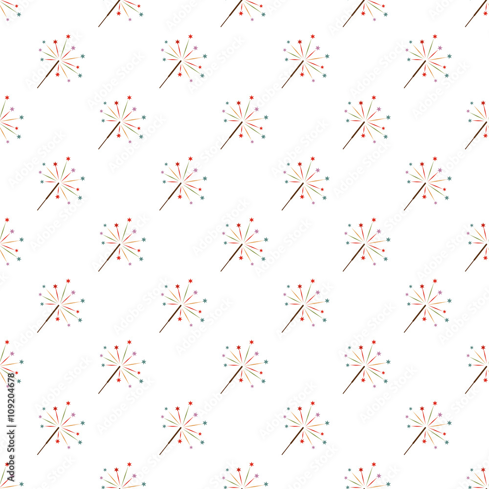 Sparkler pattern seamless Sparkler pattern seamless