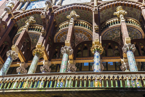 Catalan music palace (Palau de la musica catalana), Barcelona