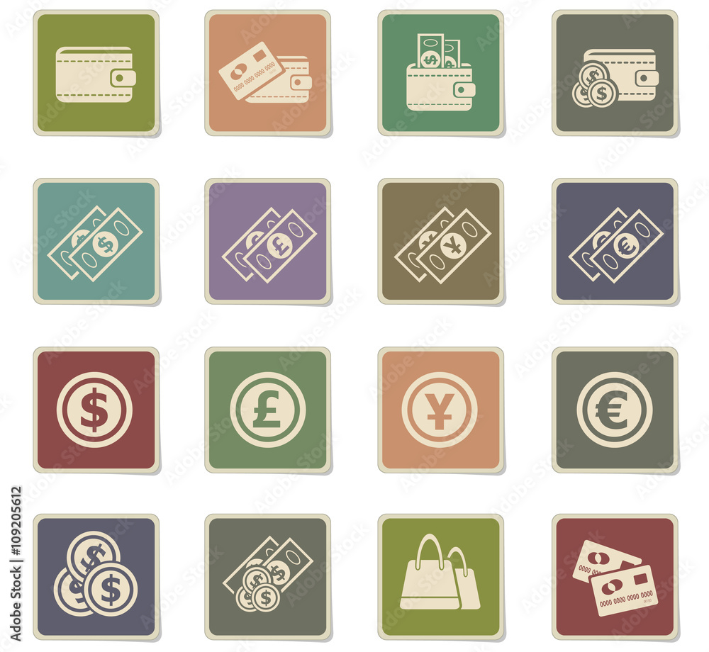marketing and e-commerce icon set marketing and e-commerce icon set