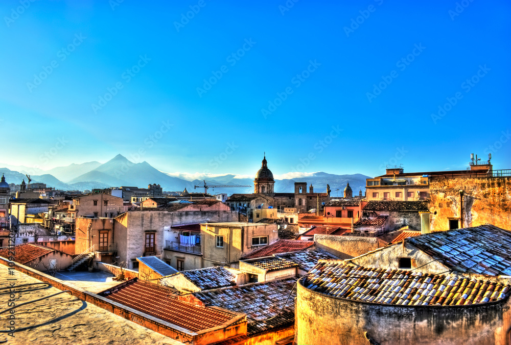 View of Palermo in HDR
