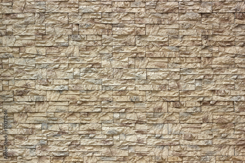 Texture of Rectangle stone wall.