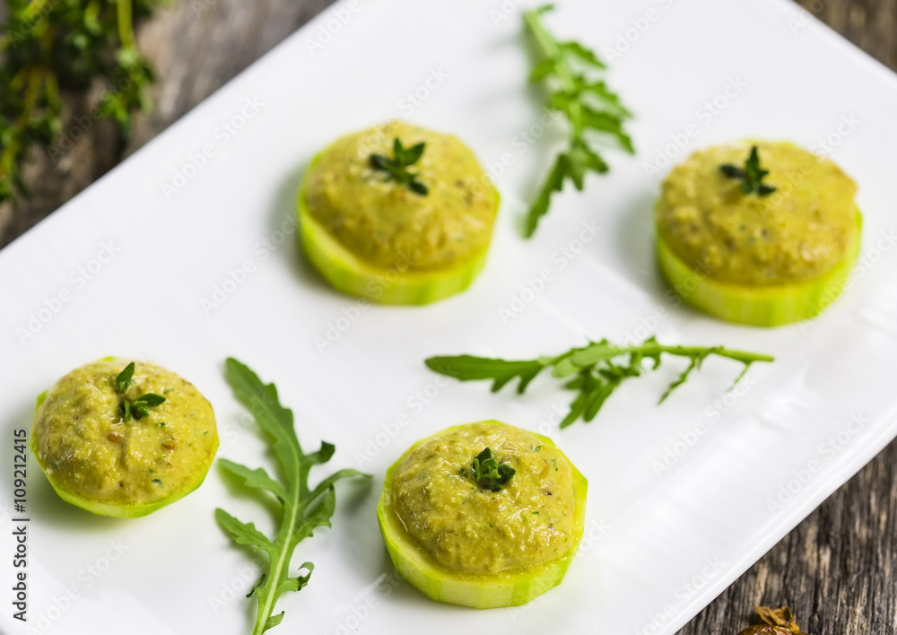 pesto with arugula pesto with arugula