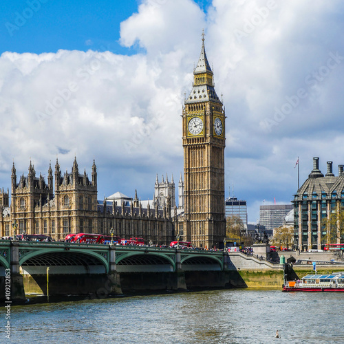 Big Ben and Houses of Parliament, London, UK