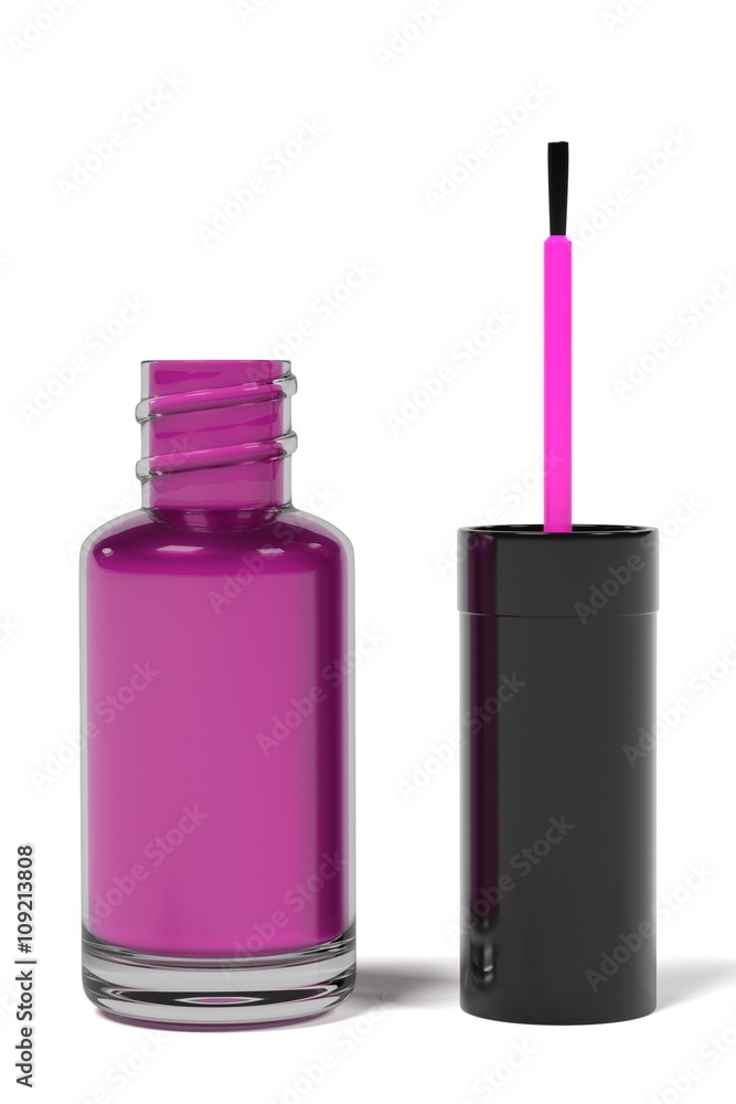 3d renderings of nail polish 3d renderings of nail polish