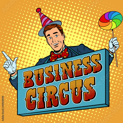 circus business billboard