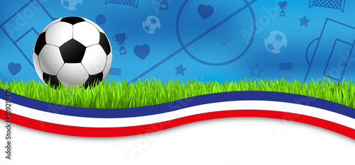 Fussball Hintergrund Frankreich 2016