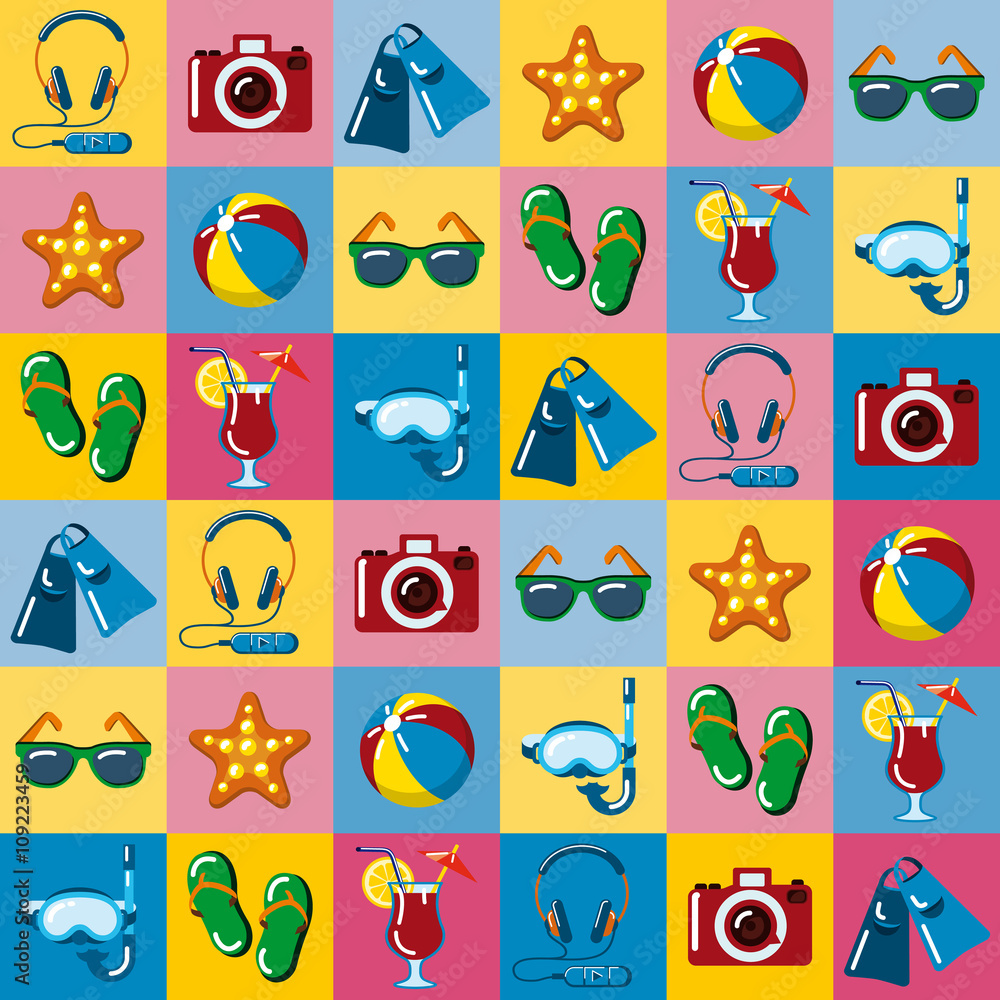 Summer pattern Summer pattern