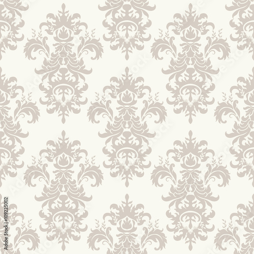 seamless damask pattern