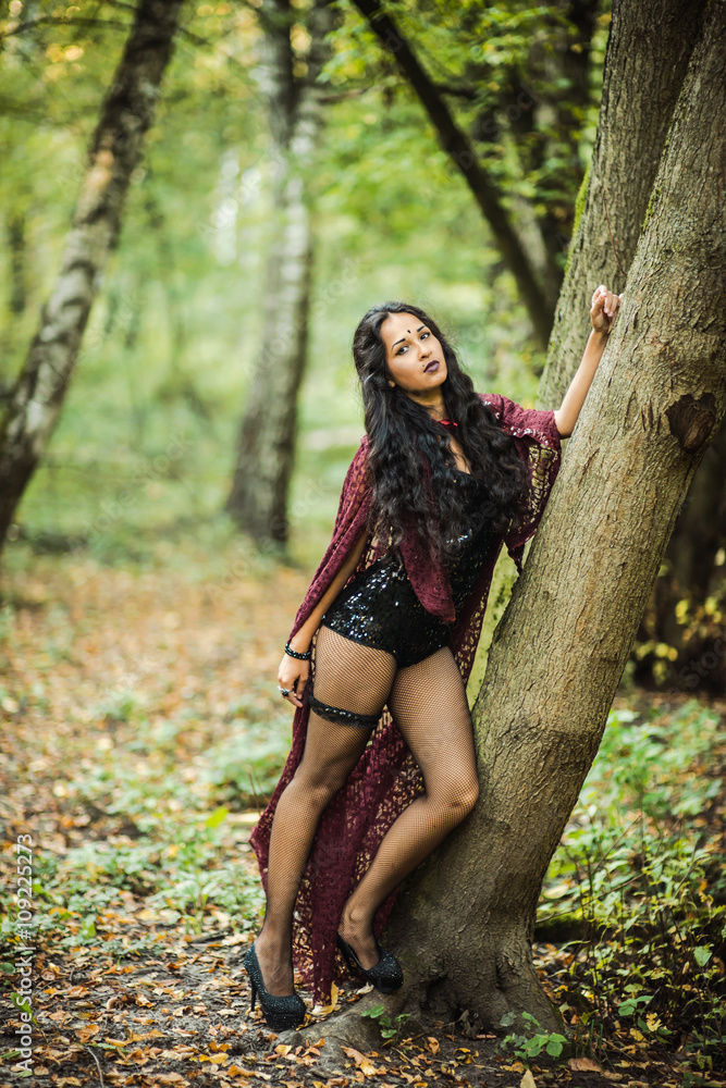 sexy girl in the woods sexy girl in the woods