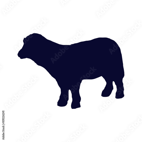 sheep silhouette