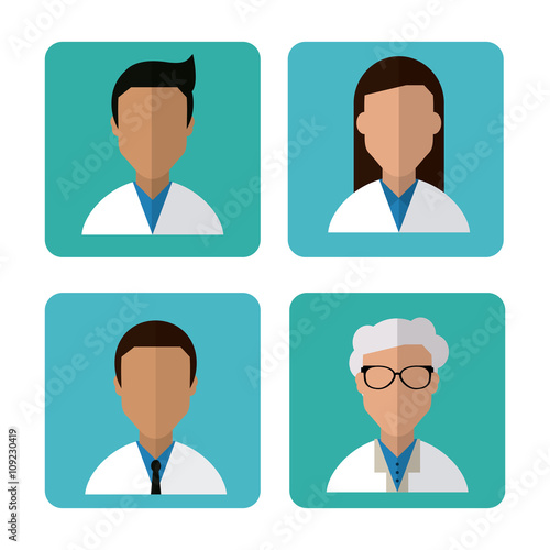 Doctor design, medical and healthcare concept