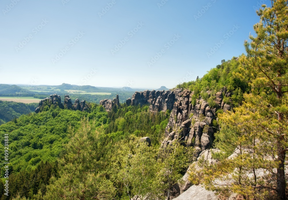 Sandstone rocks