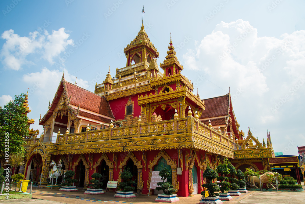 Temple in Thailand, Wat Prathat Ruang Rong, Thailand. Temple in Thailand, Wat Prathat Ruang Rong, Thailand.