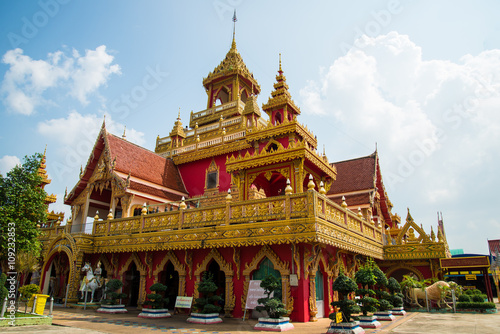 Temple in Thailand   Wat Prathat Ruang Rong  Thailand.