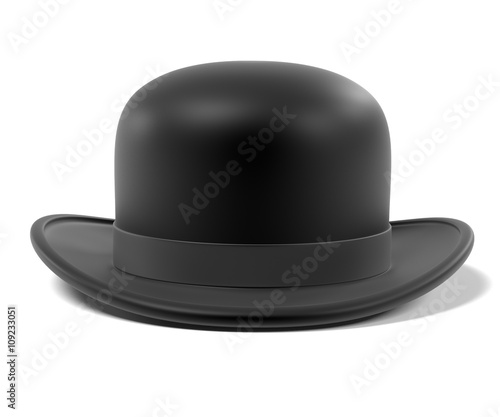 3d renderings of bowler hat