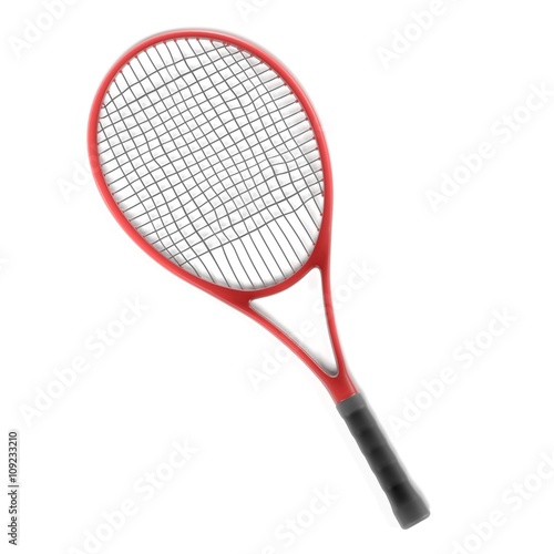 3d renderings of tennis racket