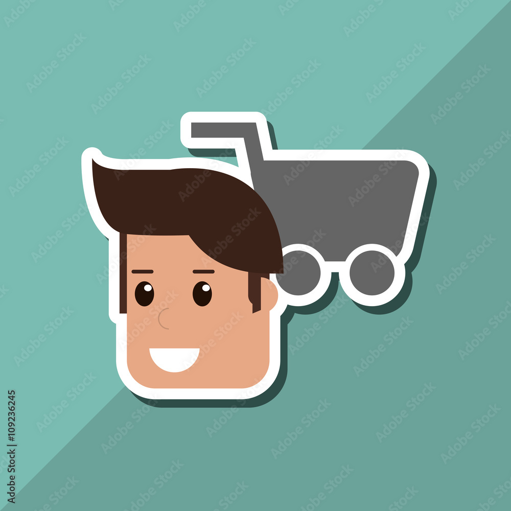 icon of business people, vector design icon of business people, vector design