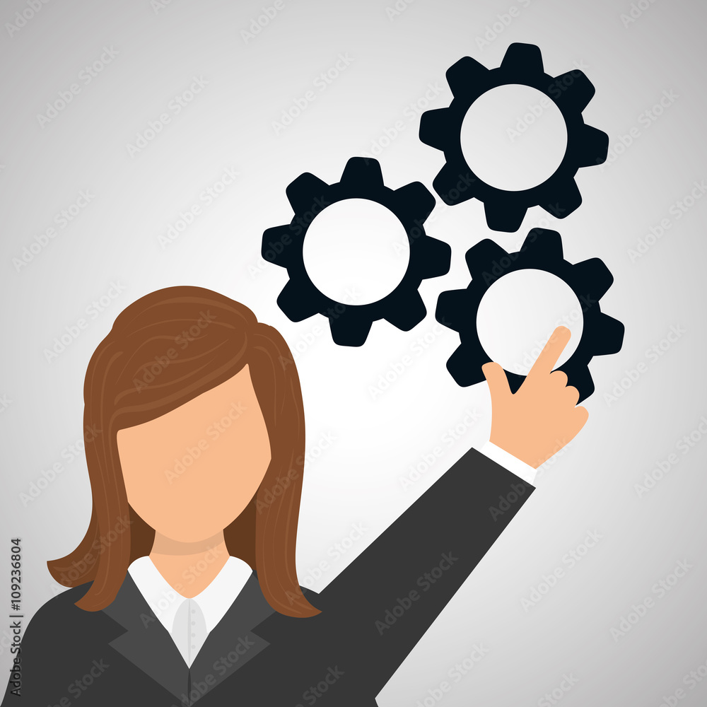 Human resources design. people icon. employee concept Human resources design. people icon. employee concept