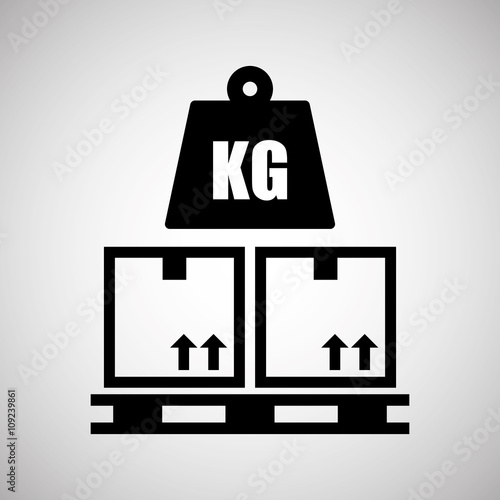 Logistic design. Shipping and Delivery conception 
