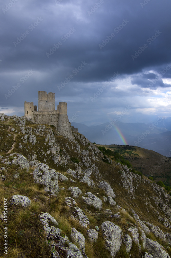 Arcobaleno a Rocca Calascio