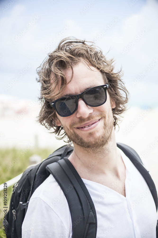 Portrait of young man Portrait of young man