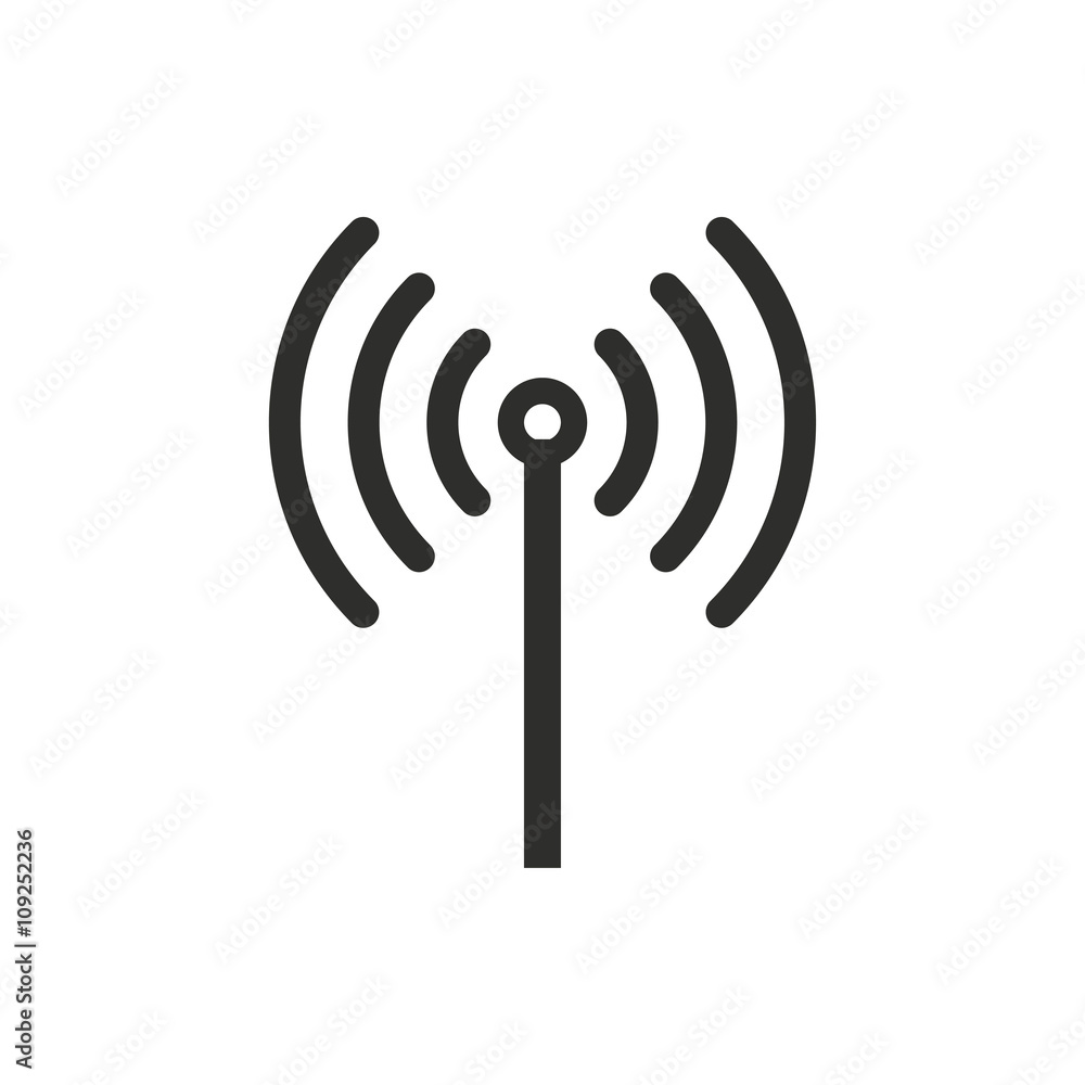 Wi-Fi - vector icon. Wi-Fi - vector icon.