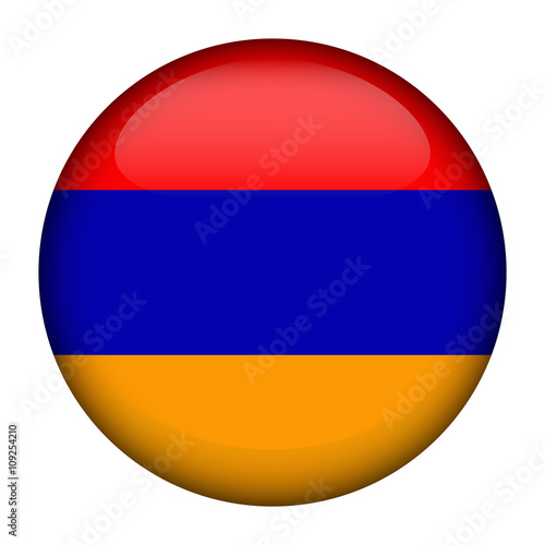 Flag of Armenia Glossy Button