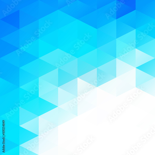 Blue Grid Mosaic Background  Creative Design Templates
