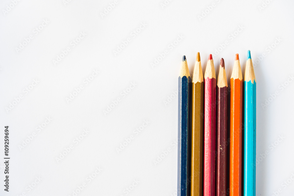 Fototapeta premium Colour pencils