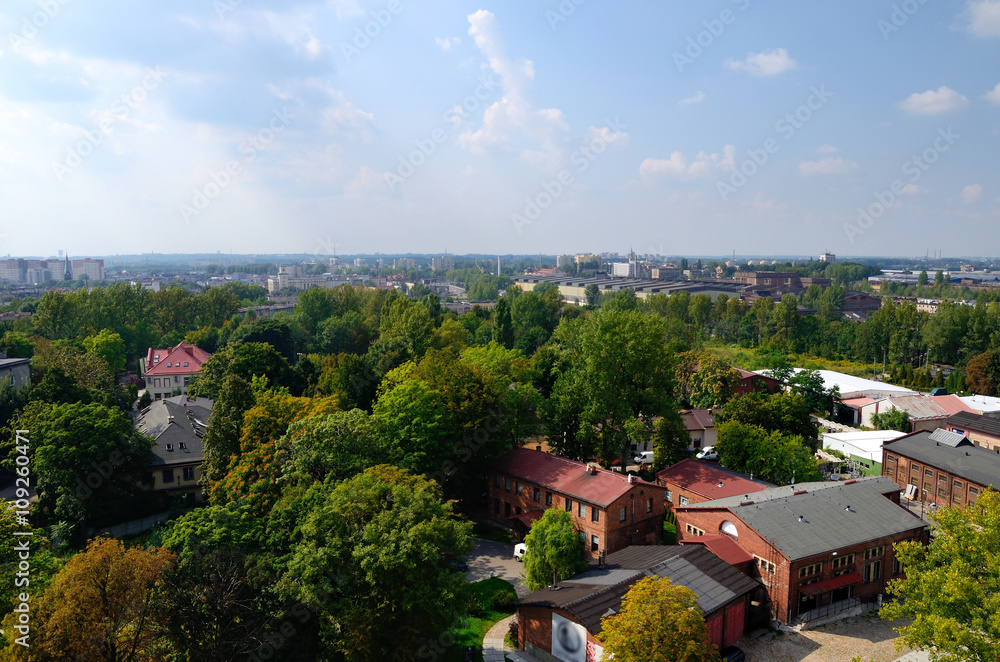 View of the Chorzów in Poland