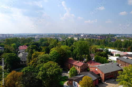 Obraz na płótnie View of the Chorzów in Poland w salonie